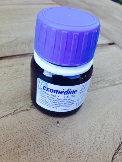 hexomedine bottle